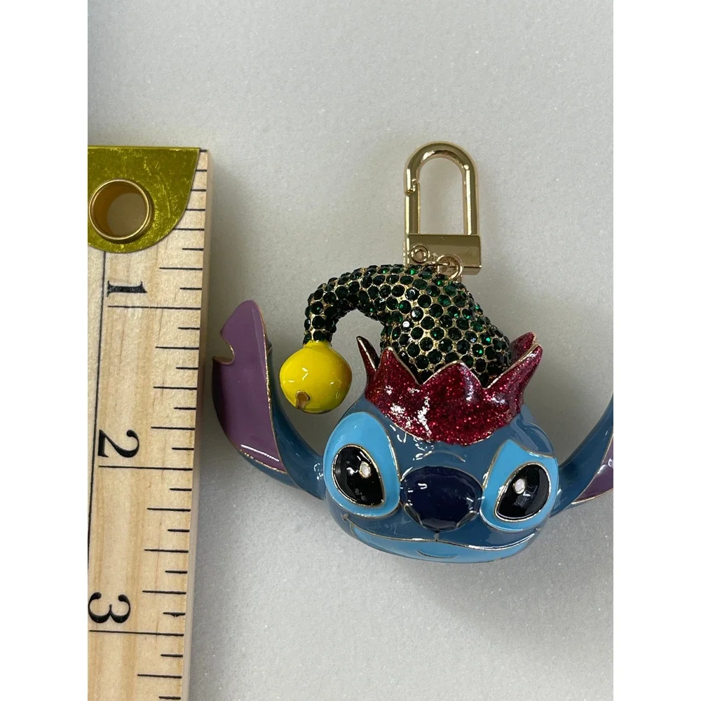 Disney BaubleBar Stitch BaubleBar Christmas Bag Charm Beaded Keychain Holiday
